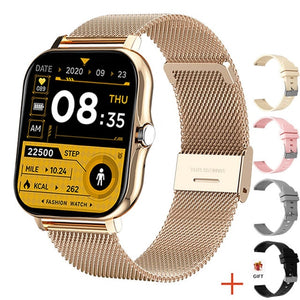 Montre connectée de Sport GTS 2 P8 plus pour hommes et femmes, entièrement tactile, moniteur de fréquence cardiaque, moniteur d'activité physique, Bluetooth, appel, boîte incluse