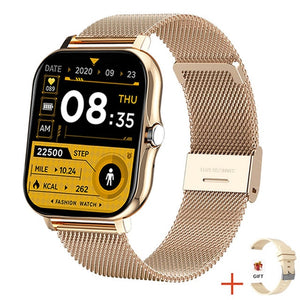 Montre connectée de Sport GTS 2 P8 plus pour hommes et femmes, entièrement tactile, moniteur de fréquence cardiaque, moniteur d'activité physique, Bluetooth, appel, boîte incluse